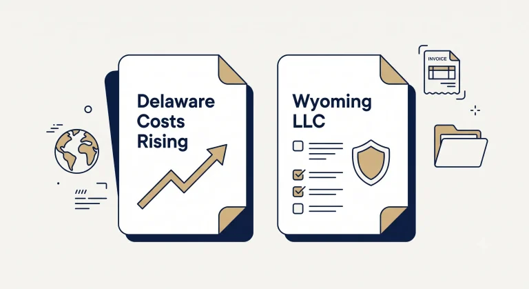 Delaware LLC price increase and Wyoming LLC alternative for non-US founders